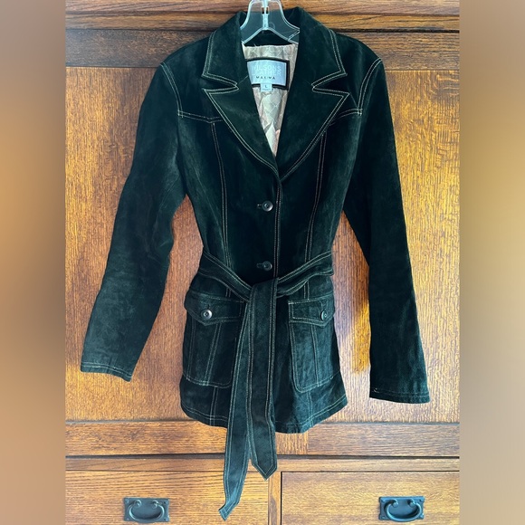 Wilson’s Leather Maxima Suede Coat/Jacket size L - Picture 1 of 13